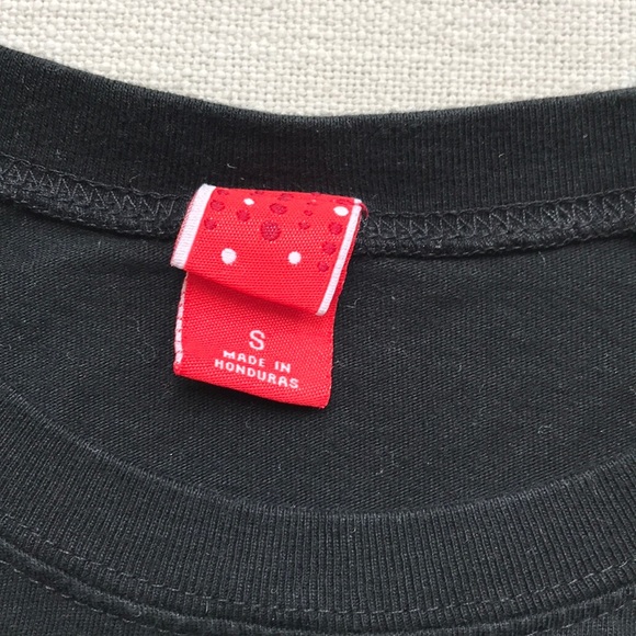 Black Christmas Tree Short Sleeve Top - Picture 2 of 3